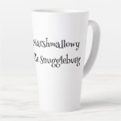 SnuggleNames:カスタムギフトラテマグカップ カフェラテマグ (右アングル)