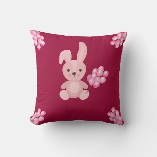 SnuggleSoft™ベビー枕カバー クッション (正面)