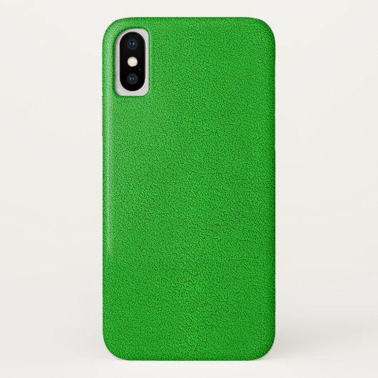 Snugglyの明るいネオン緑のスエードの一見 Case-Mate iPhoneケース (裏面)