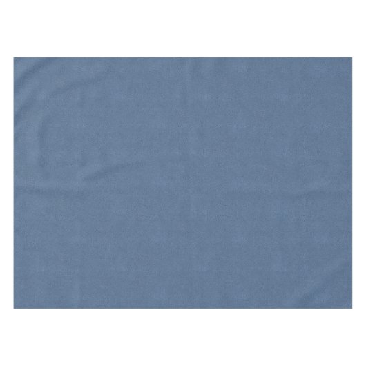 Snugglyの石板の青いスエードの質の一見 テーブルクロス (正面(横))