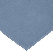 Snugglyの石板の青いスエードの質の一見 テーブルクロス (アングル)