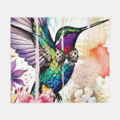 Snuggly フリースブランケット (正面(横))