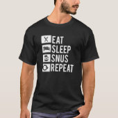Snus  Idea No Smoker Nicotine Smokeless Tobacco Tシャツ (正面)