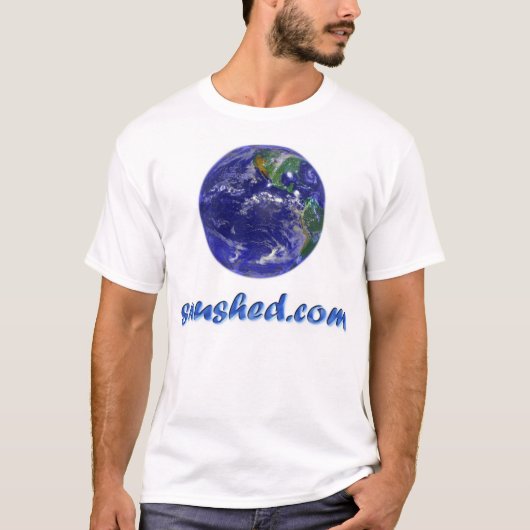 snushed.comの地球 tシャツ (正面)