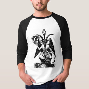 SNZ BaphometのRaglanのティー Tシャツ