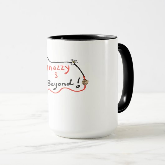 SnzzyとBeyond Mug マグカップ (正面右)