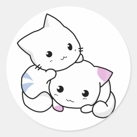 Soかわいい ラウンドシール (正面)