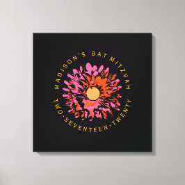 SOかわいらしバルミツワーのメモリボードへのサインイン キャンバスプリント