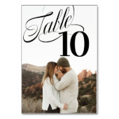 Soテーブファンシール番号写真 テーブルナンバー (正面)