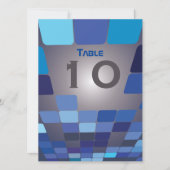 SOデジタルバーバルミツワーテーブル席カード 招待状 (正面)