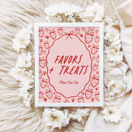 Soベリースウィートコケお洒落ットの好意とトリート ポスター