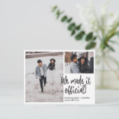 SO展カジュアル開写真アナウンス 案内ポストカード (スタンド正面)