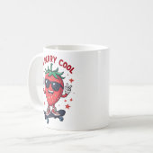So Berry Fruit クール Lover Strawberry Season コーヒーマグカップ (正面左)