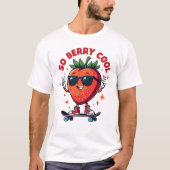 So Berry Fruit クール Lover Strawberry Season Tシャツ (正面)