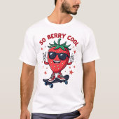 So Berry Fruit クール Lover Strawberry Season Tシャツ (正面)