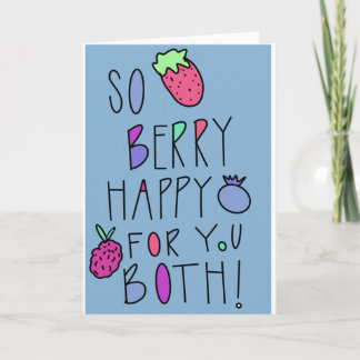 So Berry Happy for 結婚 you's/ベビーカード カード
