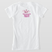 So Blessed™ StarBerry | かわいい女の子のイチゴデザイン Tシャツ (レイダウン裏面)