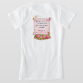 So Blessed™ StarBerry & MooMoo | エレミヤ書 17:7 Tシャツ (レイダウン裏面)