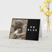 **SO BLUE** **YOU**カード カード (黄色い花)