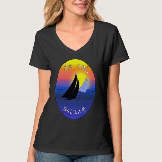 So Cal Sailing Printed On Back Tシャツ (正面)