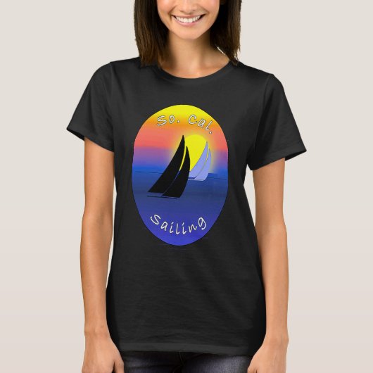 So Cal Sailing Printed On Back Tシャツ (正面)