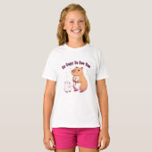 So Capy To See You - かわいいカピバラアート Tシャツ (正面フル)