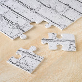 So Cute Boston Terrier Dog ジグソーパズル (側面)