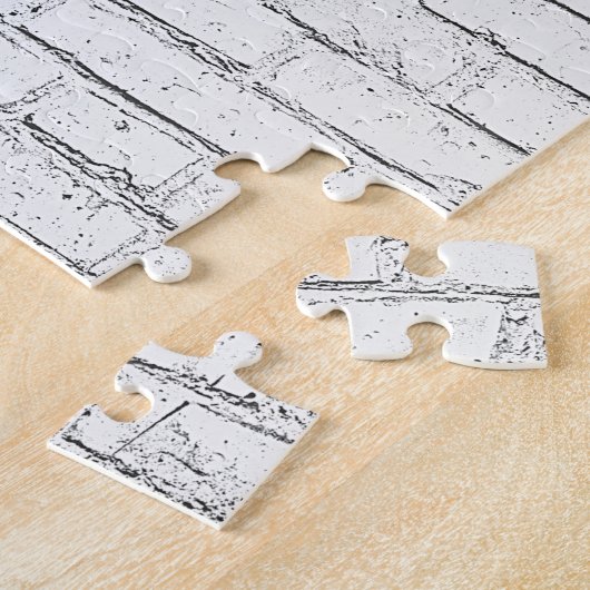 So Cute Boston Terrier Dog ジグソーパズル (側面)