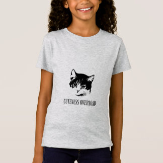 So cute! Funny cat t-shirt with an adorable kitten Tシャツ