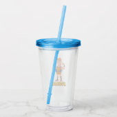 So Cute Hercules Acrylic Tumbler アクリルタンブラー (裏面)