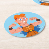 So Cute Hercules Round Paper Coaster ラウンドペーパーコースター (アングル)