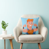 So Cute Hercules Throw Pillow クッション (椅子)