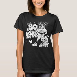 So Demure™ ガールズベストフレンド グラフィックTシャツ Tシャツ
