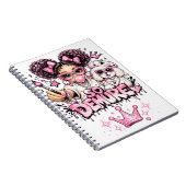 So Demure™ Starberry & MooMoo スパイラルノート ノートブック (右側)