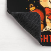 So Festive Right Meow Kawaii Cat Christmas Santa H マウスパッド (コーナー)