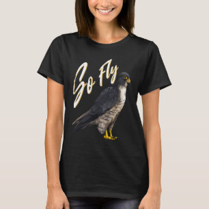 So Fly Peregrine《鳥》ハヤブサ野鳥観察for Ornithologist Tシャツ