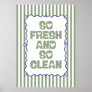 So Fresh And So Clean ポスター