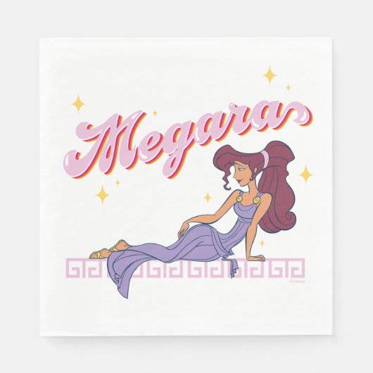 So Greek. So Chic. Megara Napkins スタンダードランチョンナプキン (正面)