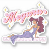 So Greek. So Chic. Megara Sticker シール (正面)