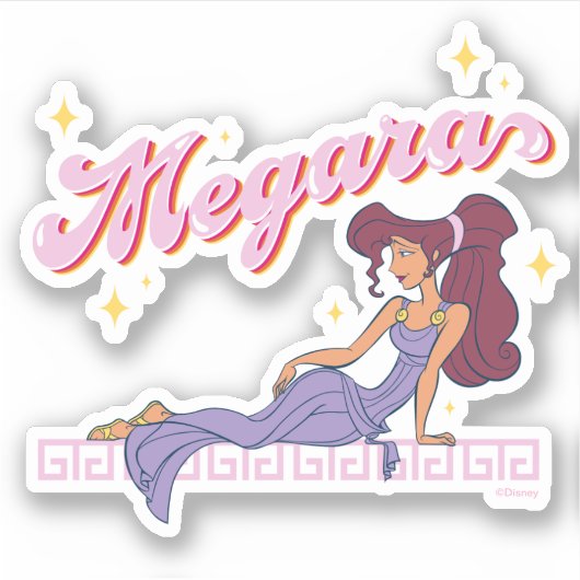 So Greek. So Chic. Megara Sticker シール (正面)