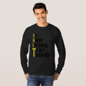 So Happy I'm Going To Get Married  Wedding Marriag Tシャツ (正面フル)