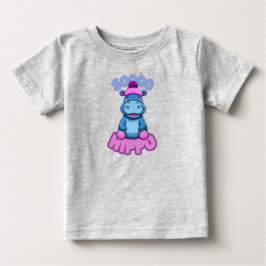 So HippoベビーとToddlerシャツ ベビーTシャツ