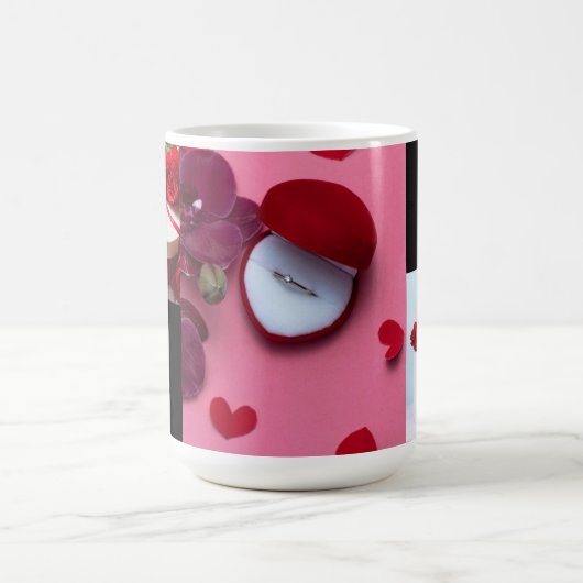 So In Love With You - Valentine's パーソナライズされた Day モーフィングマグカップ (中央)