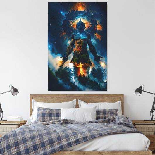 So It Begins キャンバスプリント (インサイチュ (寝室))