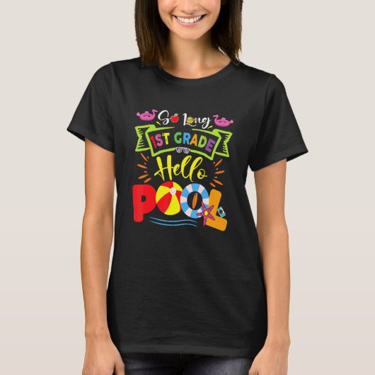 So Long 1年生ハロープール先生学生夏 Tシャツ (正面)