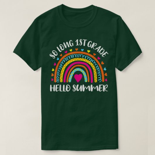 So Long 1年生Hello夏先生学生キッド Tシャツ (デザイン正面)