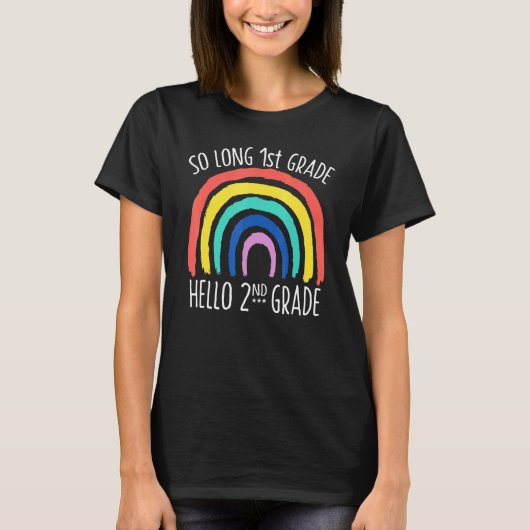 SO LONG 1年生HELLO 2年生先生S Tシャツ (正面)