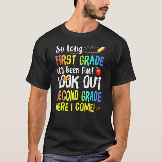 So Long 1Grade 2nd Here I Welcome 来 Back to Tシャツ (正面)
