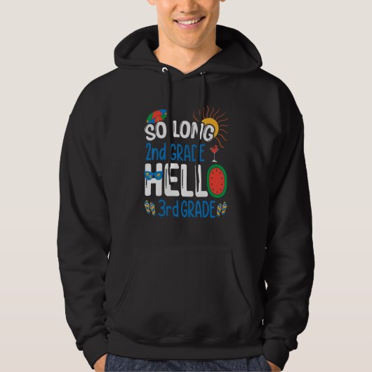 So Long 2年生Hello 3年生先生 パーカ (正面)
