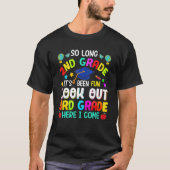 So Long 2nd Grade 3rd Grade Here I Come Graduation Tシャツ (正面)